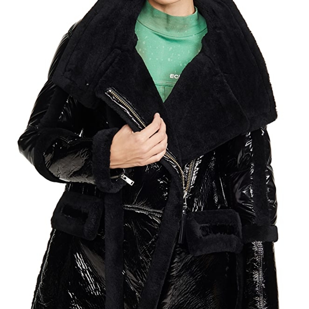 Moose Knuckles Moosomin Patent Down Jacket